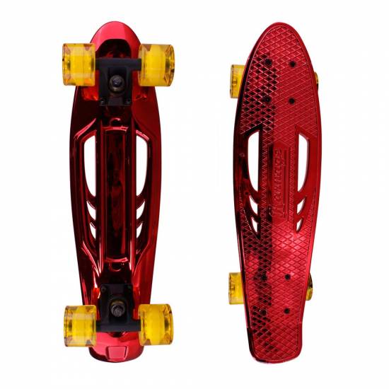 Penny board Karnage Chrome Retro 23, Rosu Penny board Karnage Chrome Retro 23, Rosu