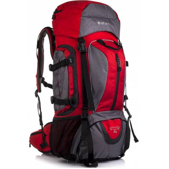 Rucsac HI-TEC Aimar 65l, Rosu/Gri