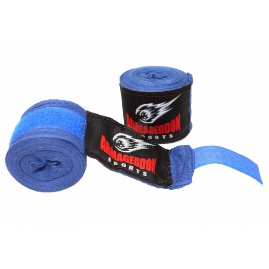 Bandaj de box ARMAGEDDON SPORTS 3m, Albastru