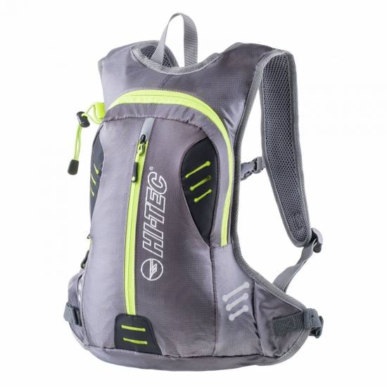 Rucsac HI-TEC IVO 8l, Gri/Lime