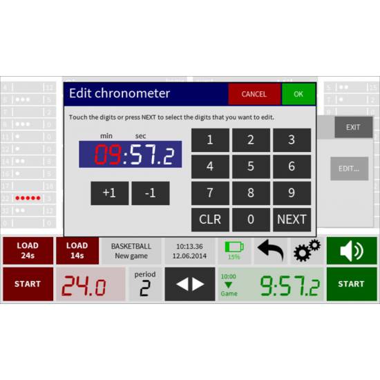 Consola pentru tabela de scor FAVERO Console-700