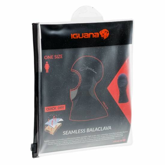Cagula Full face IGUANA Askja W, Negru Cagula Full face IGUANA Askja W, Negru
