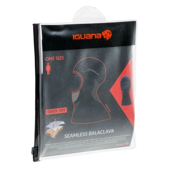 Cagula Full face IGUANA Askja W, Negru Cagula Full face IGUANA Askja W, Negru