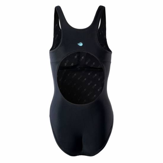 Costum de baie one piece AQUAWAVE Abra WMNS, Negru/Bleu Costum de baie one piece AQUAWAVE Abra WMNS, Negru/Bleu