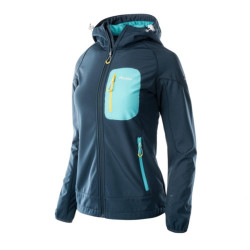 Jacheta SoftShell de Dama ELBRUS Sogne Wo s, Bleumarin/Maro