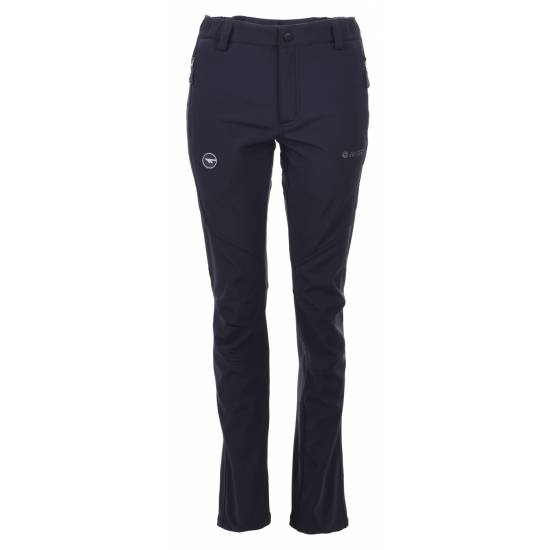 Pantaloni de femei pentru drumetii HI-TEC Lady Evy, Negru