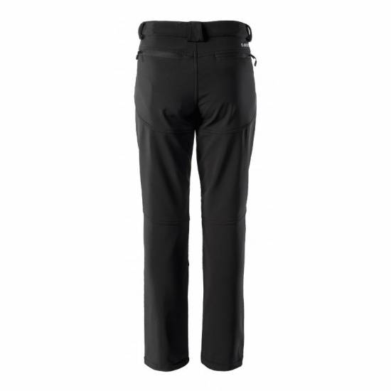 Pantaloni Softshell Dama HI-TEC Lady Evy, Negru/Micro chip