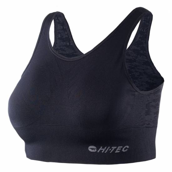 Bustiera fitness HI-TEC Lady Irio, Negru Bustiera fitness HI-TEC Lady Irio, Negru