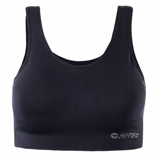 Bustiera fitness HI-TEC Lady Irio, Negru Bustiera fitness HI-TEC Lady Irio, Negru
