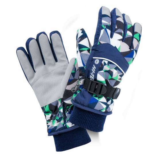Manusi de iarna pentru copii HI-TEC Harri JR Dress blue Manusi de iarna pentru copii HI-TEC Harri JR Dress blue