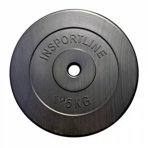 Disc greutate cu ciment inSPORTline 1.25 kg Disc greutate cu ciment inSPORTline 1.25 kg