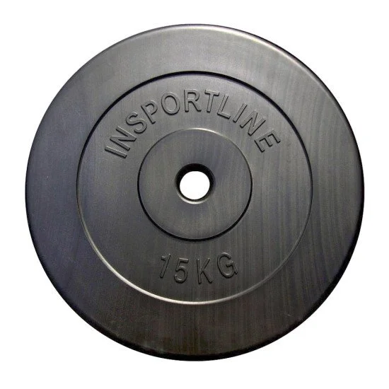 Disc greutate cu ciment inSPORTline 15 kg Disc greutate cu ciment inSPORTline 15 kg
