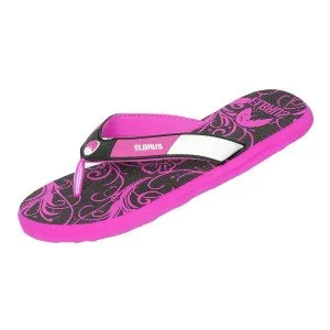 Papuci Flio-Flop ELBRUS Marina Wos, Negru / Violet Papuci Flio-Flop ELBRUS Marina Wos, Negru / Violet