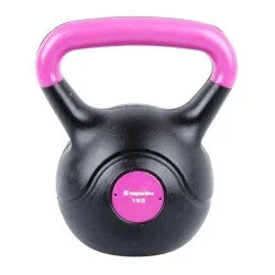Kettlebell inSPORTline Vin-Bell Dark 1 kg