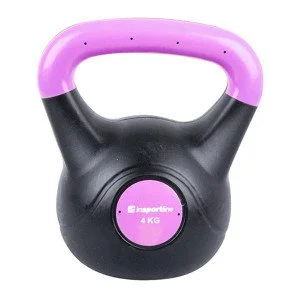 Kettlebell inSPORTline Vin-Bell Dark 4 kg Kettlebell inSPORTline Vin-Bell Dark 4 kg