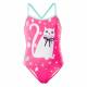 Costum de baie pentru copii AQUAWAVE Gatita Kids, Roz