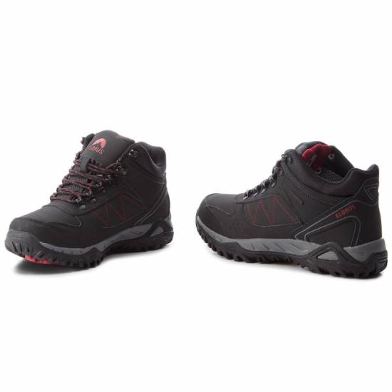 Bocanci de munte barbati ELBRUS Lasano Mid WP Negru Bocanci de munte barbati ELBRUS Lasano Mid WP Negru