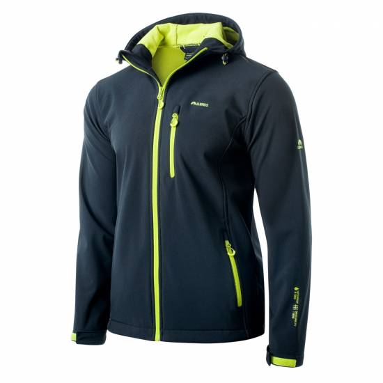 Geaca softshell barbati ELBRUS Iver Negru