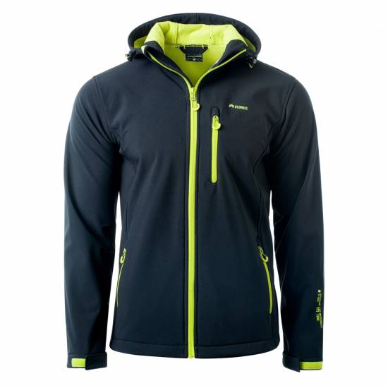 Geaca softshell barbati ELBRUS Iver Negru Geaca softshell barbati ELBRUS Iver Negru