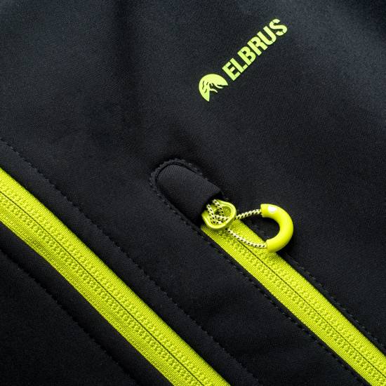 Geaca softshell barbati ELBRUS Iver Negru Geaca softshell barbati ELBRUS Iver Negru