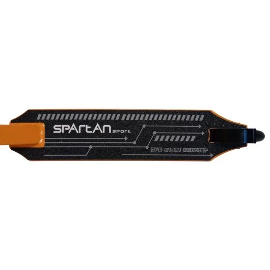 Trotineta SPARTAN Stunt Medium, Negru/Portocaliu Trotineta SPARTAN Stunt Medium, Negru/Portocaliu