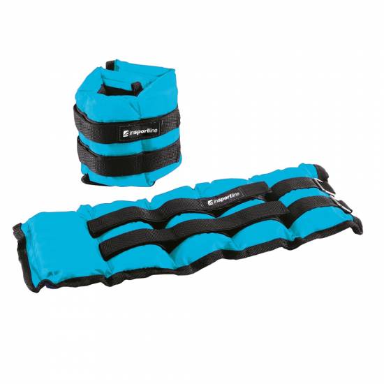 Greutati Ajustabile Incheieturi/Glezne inSPORTline BlueWeight 2x2Kg Greutati Ajustabile Incheieturi/Glezne inSPORTline BlueWeight 2x2Kg