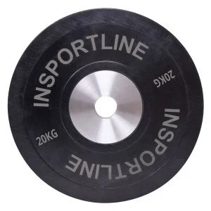 Rubber Weight Plate inSPORTline Bumper Plate 20 kg Rubber Weight Plate inSPORTline Bumper Plate 20 kg