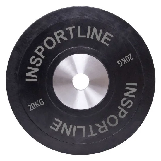 Rubber Weight Plate inSPORTline Bumper Plate 20 kg Rubber Weight Plate inSPORTline Bumper Plate 20 kg