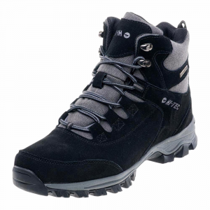 Bocanci de munte barbati HI-TEC Haiku Mid WP Negru Bocanci de munte barbati HI-TEC Haiku Mid WP Negru