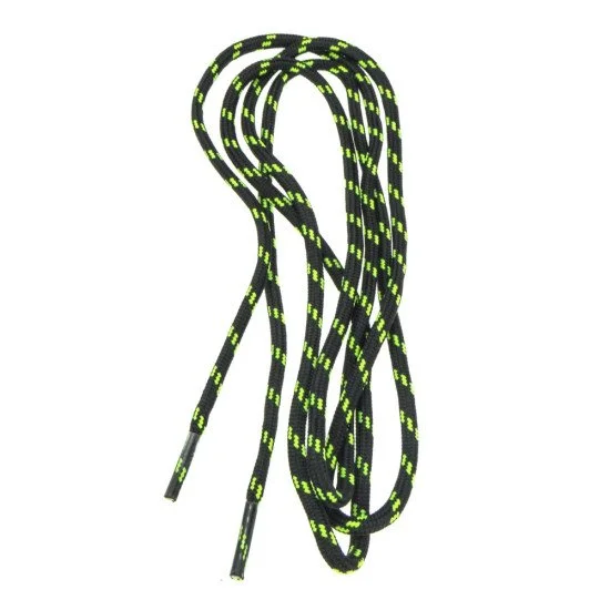 Sireturi HI-TEC Lace Trip 150cm, Negru/Lime Sireturi HI-TEC Lace Trip 150cm, Negru/Lime