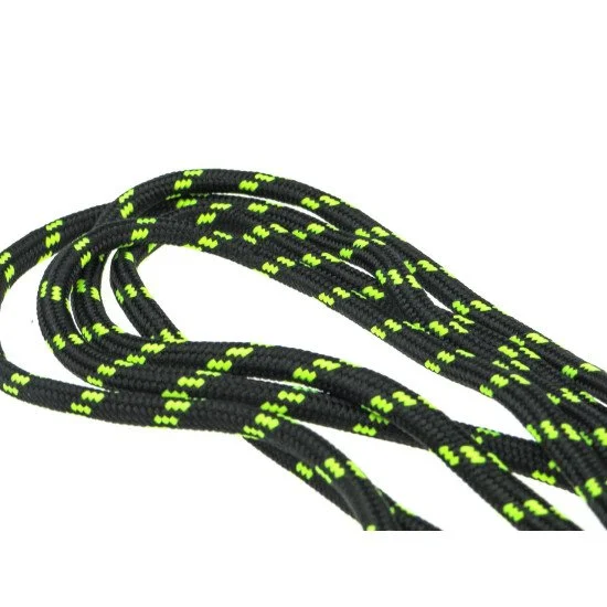 Sireturi HI-TEC Lace Trip 150cm, Negru/Lime Sireturi HI-TEC Lace Trip 150cm, Negru/Lime