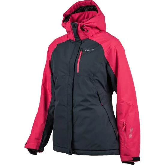 Jacheta de iarna femei HI-TEC Lady Gigi, Gri/Roz Jacheta de iarna femei HI-TEC Lady Gigi, Gri/Roz