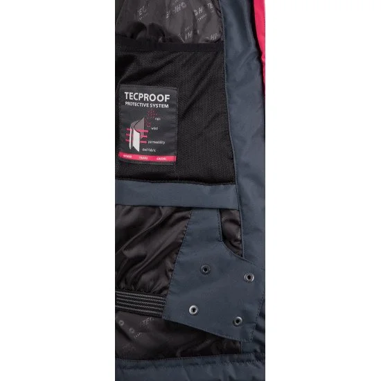 Jacheta de iarna femei HI-TEC Lady Gigi, Gri/Roz Jacheta de iarna femei HI-TEC Lady Gigi, Gri/Roz