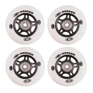 Set roti WORKER 84 mm şi rulmenti ABEC-9 Chrome Set roti WORKER 84 mm şi rulmenti ABEC-9 Chrome