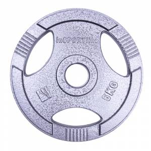 Disc greutate de fonta inSPORTline Hamerton 5 kg Disc greutate de fonta inSPORTline Hamerton 5 kg