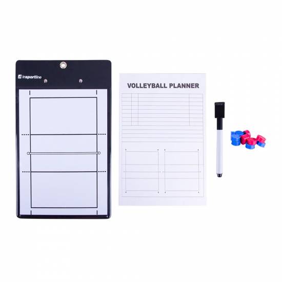Clipboard cu magneti pentru antrenori de volei inSPORTline VB76 Clipboard cu magneti pentru antrenori de volei inSPORTline VB76
