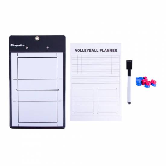 Clipboard cu magneti pentru antrenori de volei inSPORTline VB76