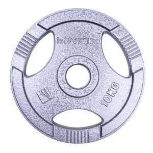 Disc greutate de fonta inSPORTline Hamerton 10 kg Disc greutate de fonta inSPORTline Hamerton 10 kg