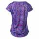 Tricou de dama IQ Gamtria Wmns Albastru optic print