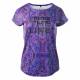 Tricou de dama IQ Gamtria Wmns Albastru optic print Tricou de dama IQ Gamtria Wmns Albastru optic print