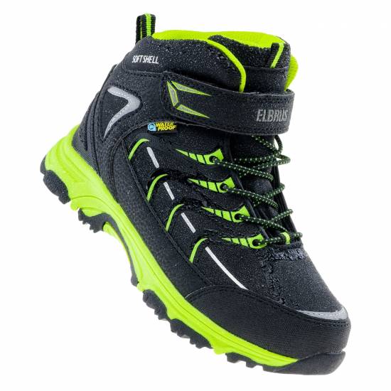 Ghete Copii ELBRUS Savas Mid WP Jr, Verde