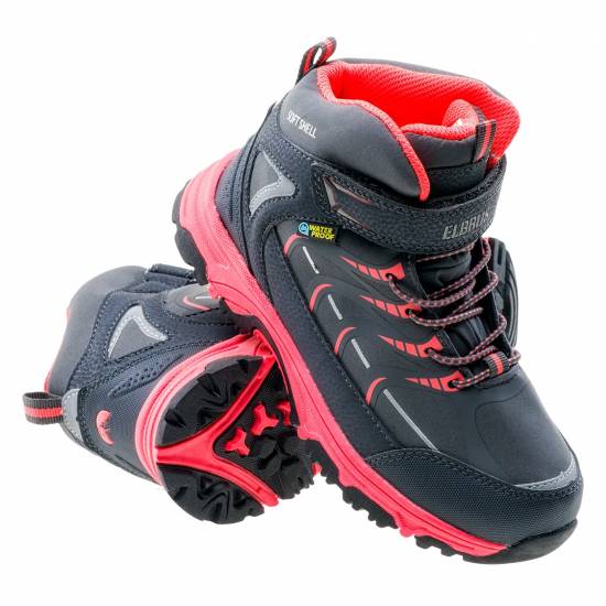 Ghete Sport pentru Copii ELBRUS Savas Mid WP Jr, Gri