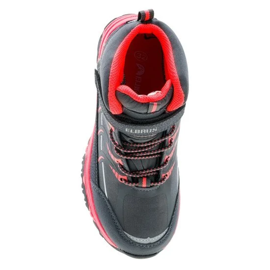 Ghete Sport pentru Copii ELBRUS Savas Mid WP Jr, Gri Ghete Sport pentru Copii ELBRUS Savas Mid WP Jr, Gri