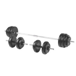 Gantere si haltera set inSPORTline BS208 3-50 kg