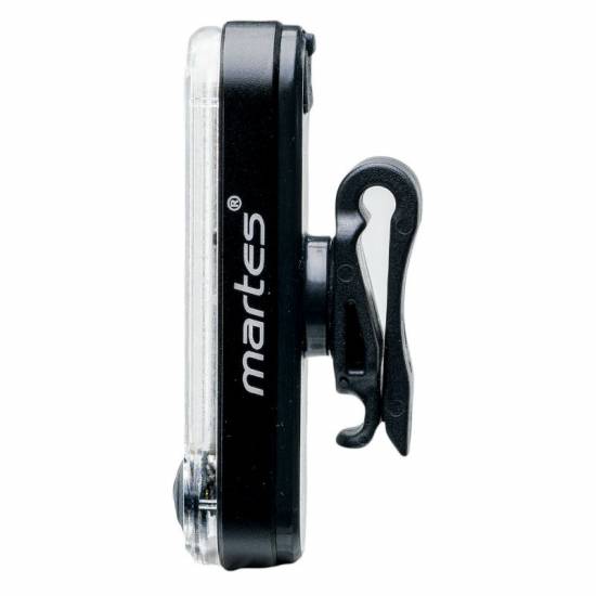 Stop pentru bicicleta MARTES Lanelight, Negru/Rosu