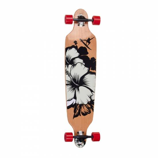 Longboard SPARTAN DROP SHAPE 41 -  Surfer Black