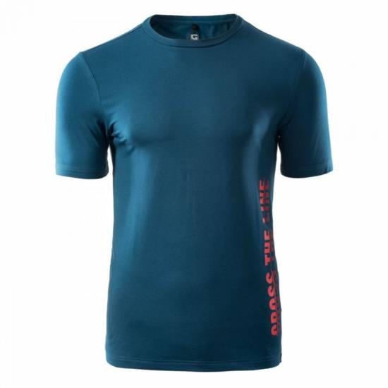 Tricou pentru barbati IQ Hanad, Albastru Tricou pentru barbati IQ Hanad, Albastru
