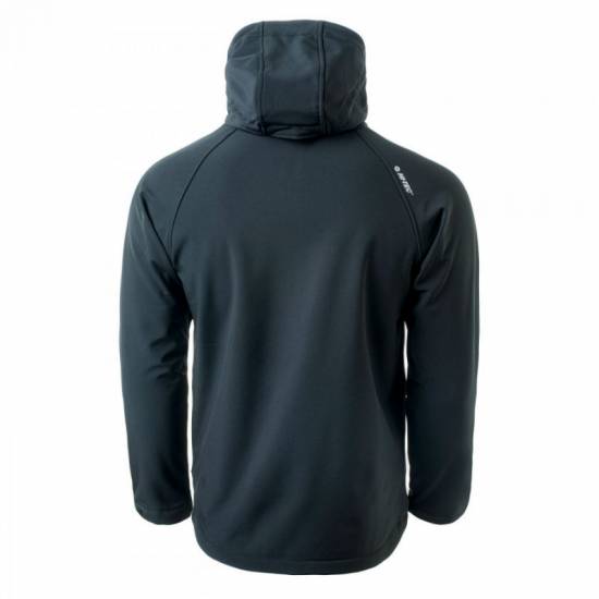Geaca softshell barbati HI-TEC Narbis Negru Geaca softshell barbati HI-TEC Narbis Negru