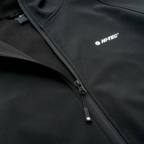 Geaca softshell barbati HI-TEC Narbis Negru Geaca softshell barbati HI-TEC Narbis Negru
