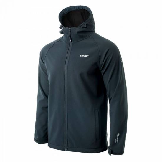 Geaca softshell barbati HI-TEC Narbis Negru Geaca softshell barbati HI-TEC Narbis Negru